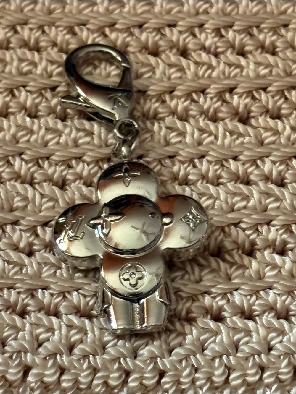 Silver Kids' Charm Keychain - Designer-Inspired